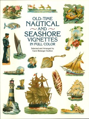cover image of Old-Time Nautical and Seashore Vignettes in Full Color